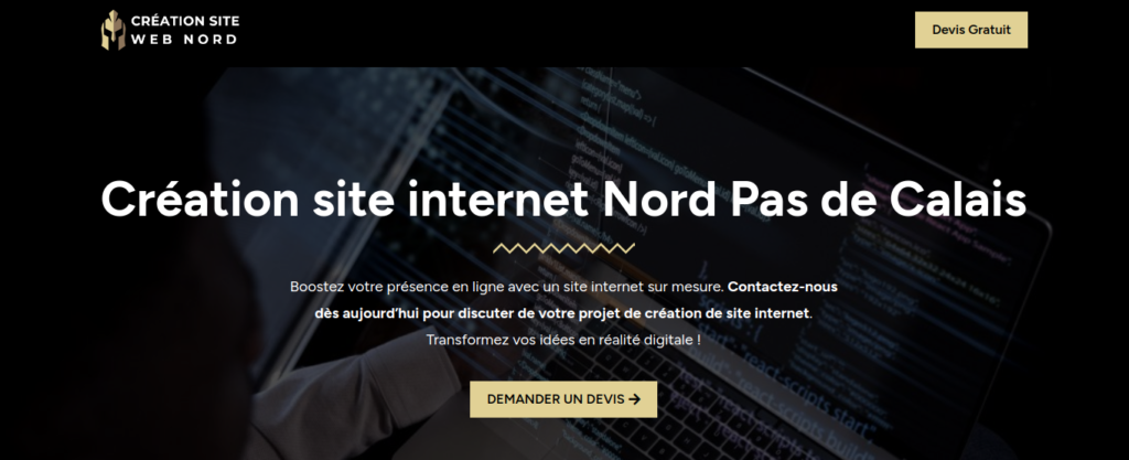 Création site web nord